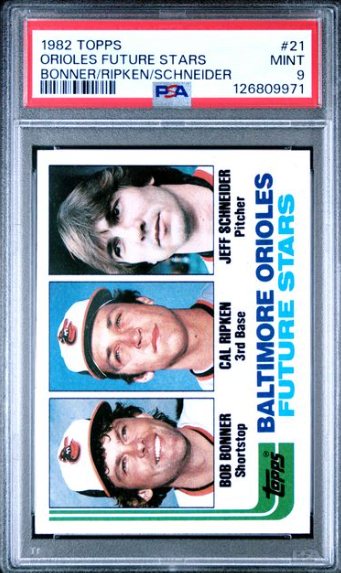 1982 Topps Baseball Cornerstone Mixer with a PSA 9 Cal Ripken RC 16 Spot Random Card Break