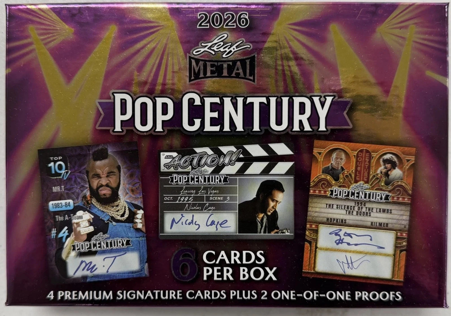 2026 Leaf Metal Pop Century Hobby Box Personal Break