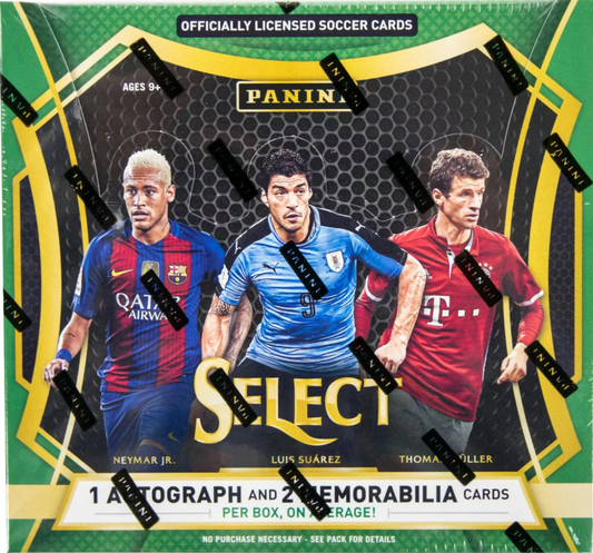 2016/17 Panini Select Soccer Hobby Box Personal