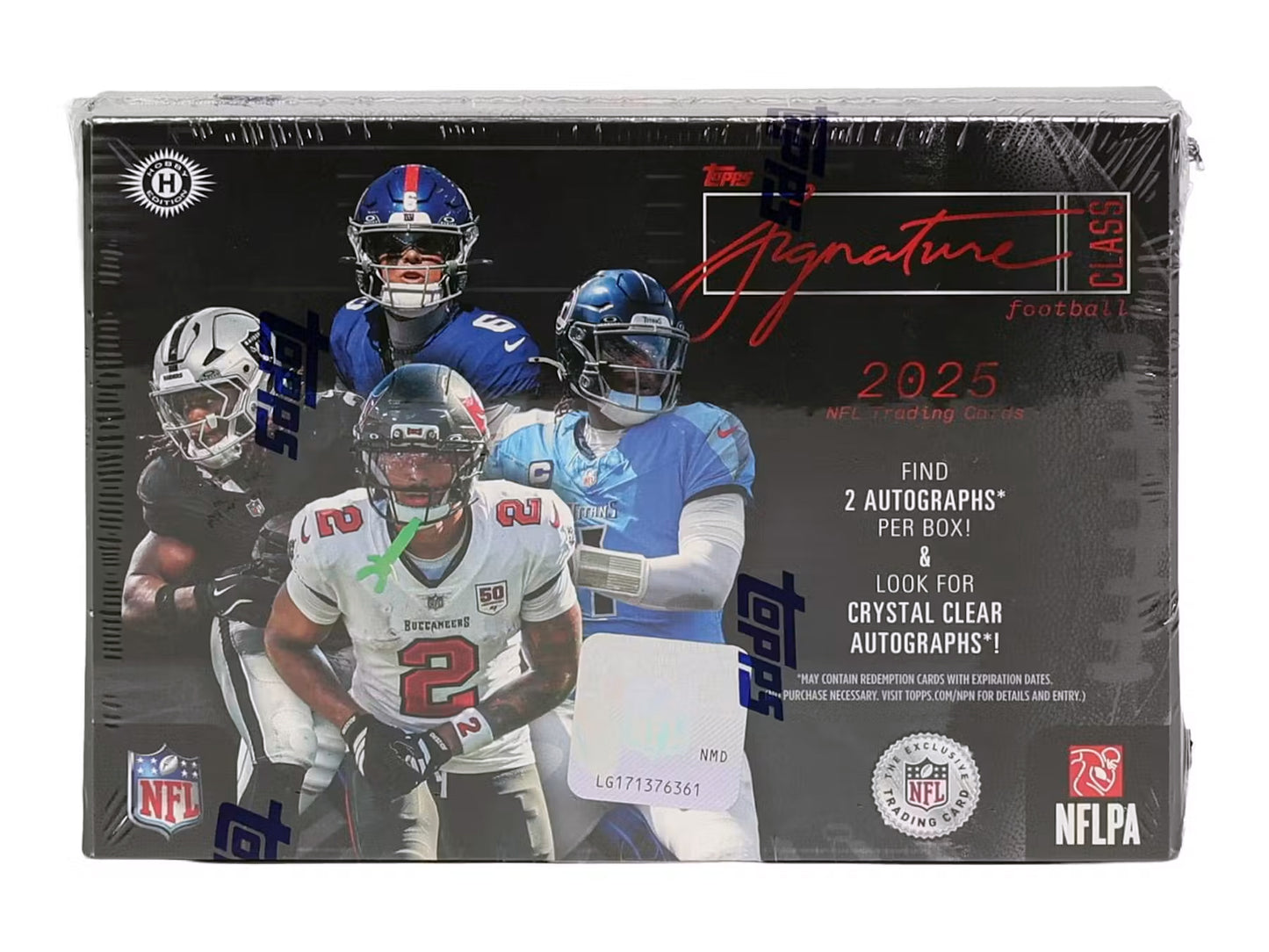 2025 Topps Signature Class Football Hobby Box Personal Break (Presell)