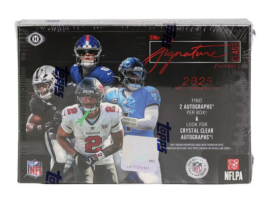2025 Topps Signature Class Football Hobby Box Personal Break