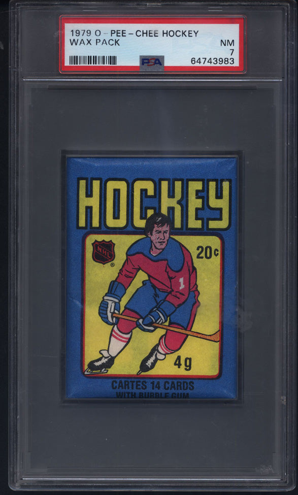 1979 O-Pee-Chee Hockey Wax Pack 14 Spot Random Card