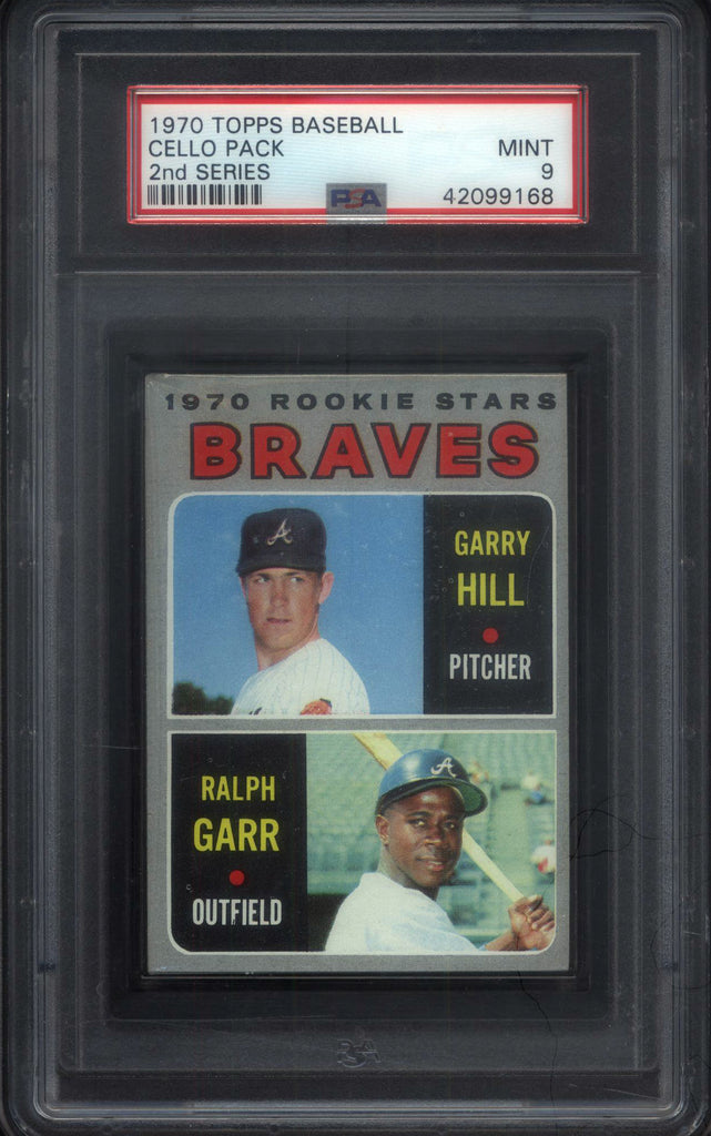 1970 Topps 2nd Series Baseball Cello Pack PSA 9 - 33 Spot Random Card (Possible Thurman Munson Rookie)