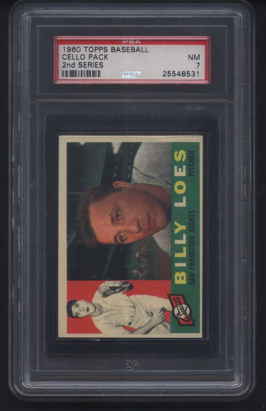 1960 Topps Baseball 2nd Series Cello Pack 12 Spot Random Card Break