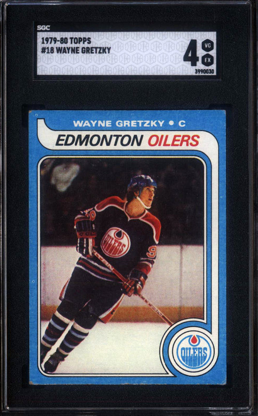 1979 Topps Hockey Set Break 264 Spot Random Card (Wayne Gretzky Rookie SGC 4!)