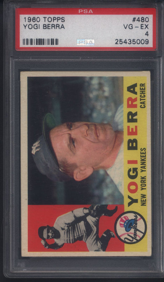 Vintage Player Mixer with a PSA 4 1960 Topps Yogi Berra & 1982 Donruss Pack 16 Spot Random Card Break