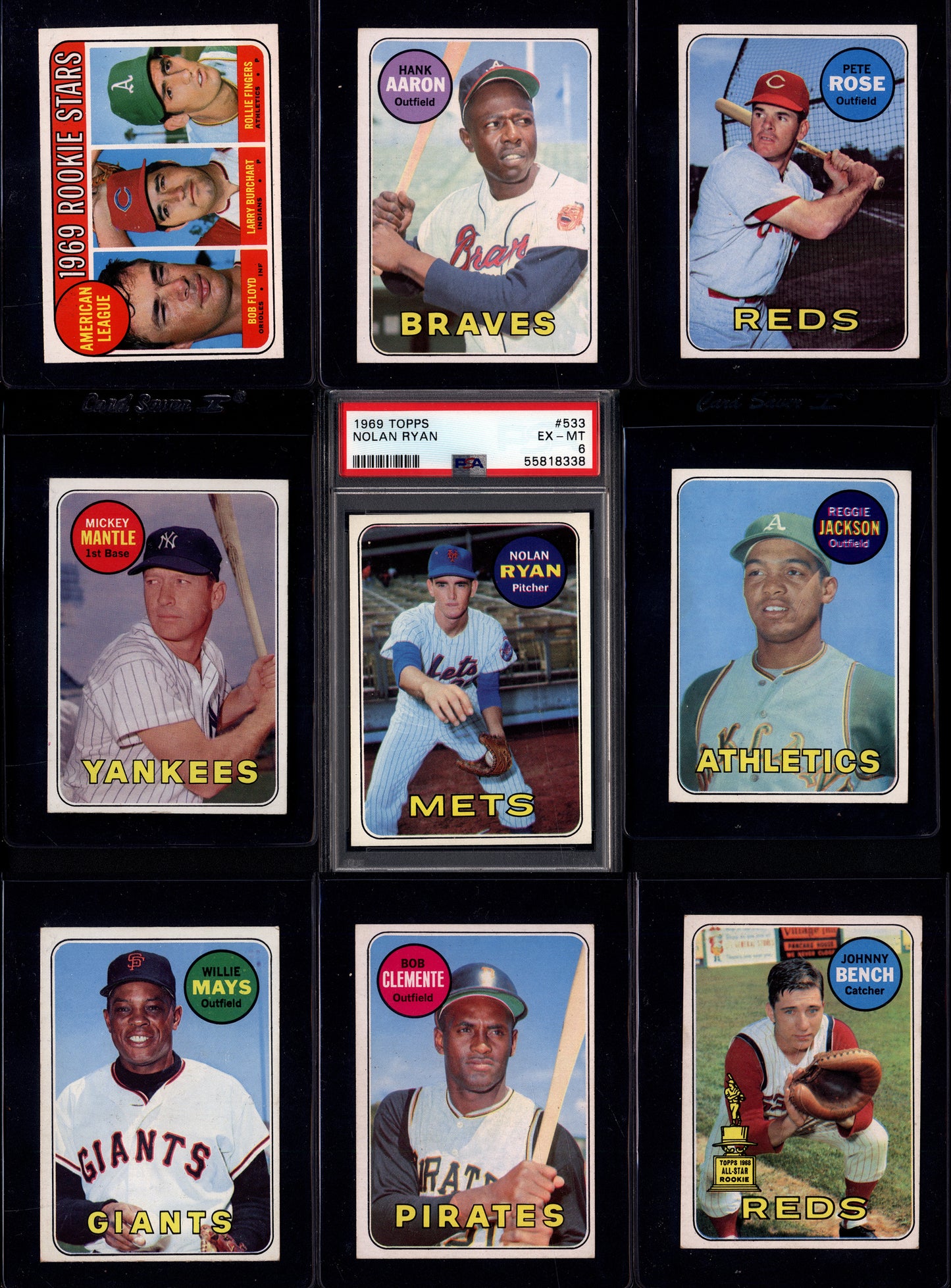 1969 Topps Baseball Complete Set Break 664 Spot Random Card (Mickey Mantle, Reggie Jackson Rookie, Nolan Ryan 2nd Year, etc!)