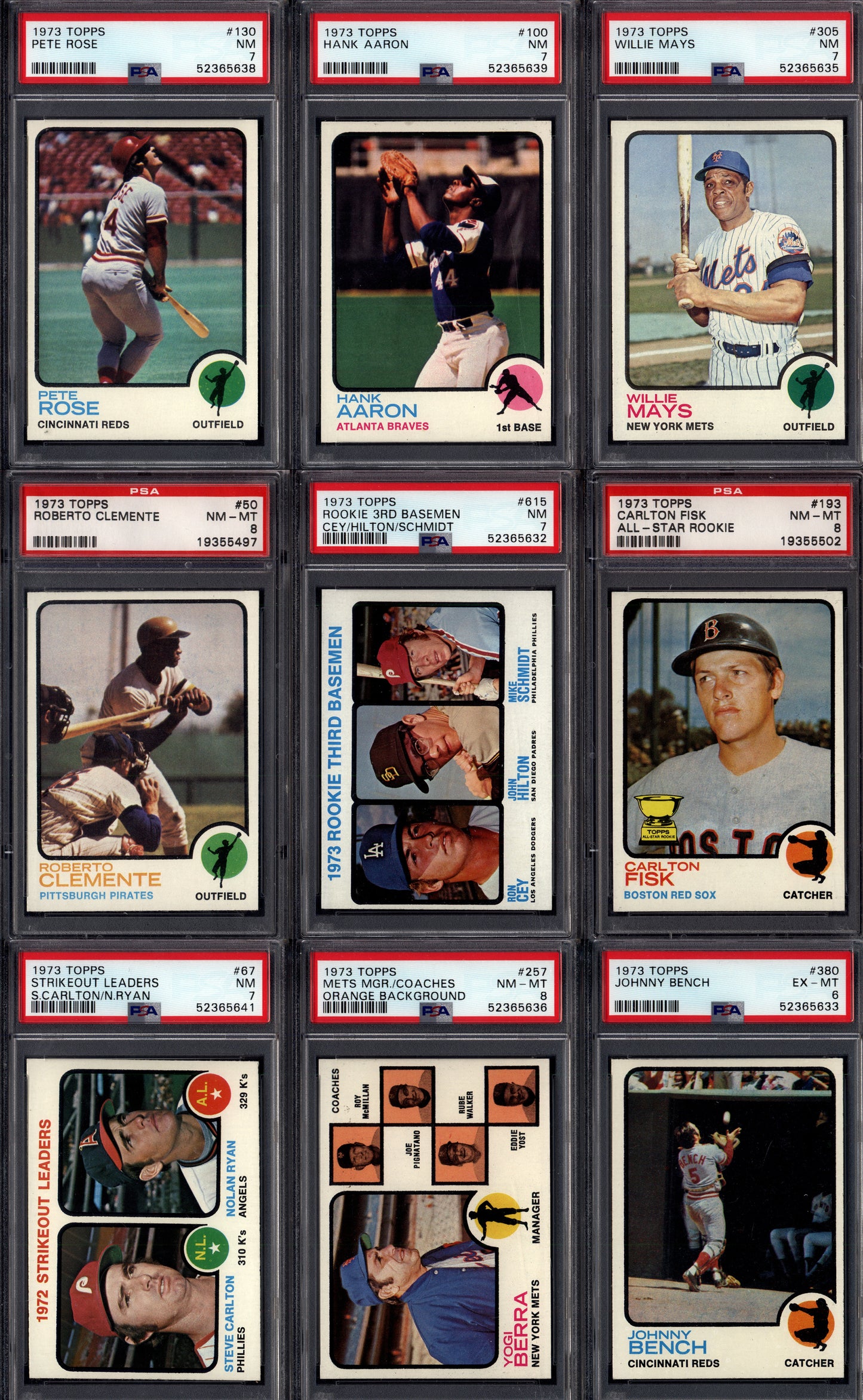1973 Topps Baseball Set Break 660 Spot Random Card (Mike Schmidt Rookie, Nolan Ryan, Roberto Clemente, Goose Gossage Rookie, etc!)
