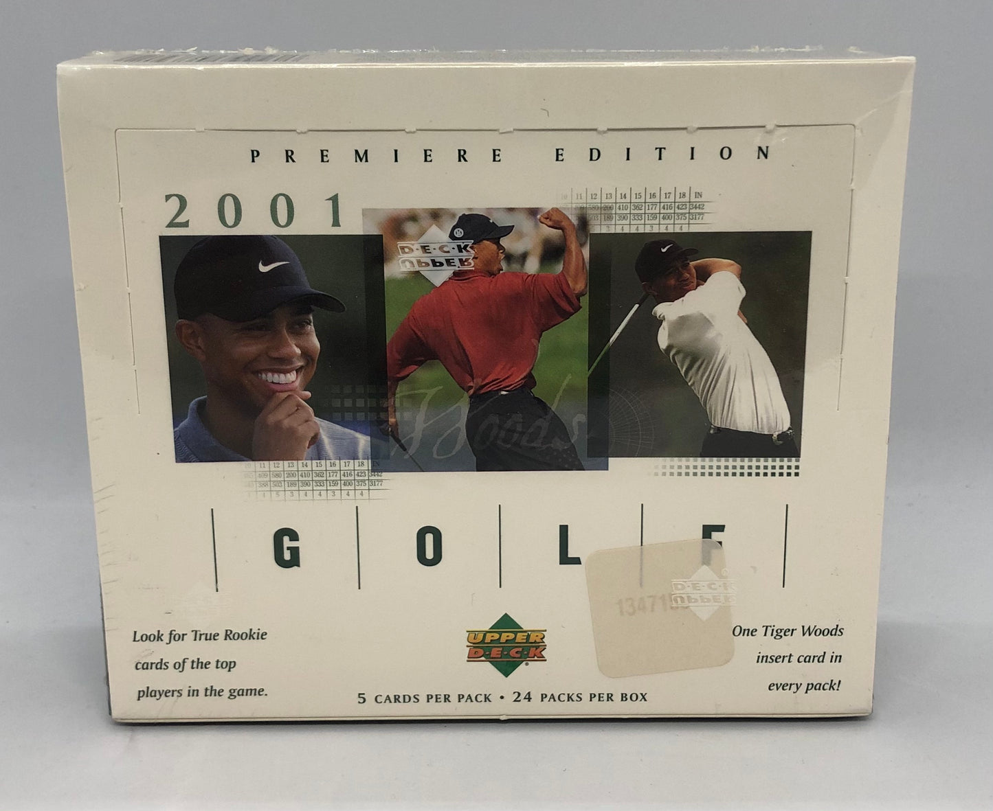 2001 Upper Deck Golf Hobby Box 24 Spot Random Pack