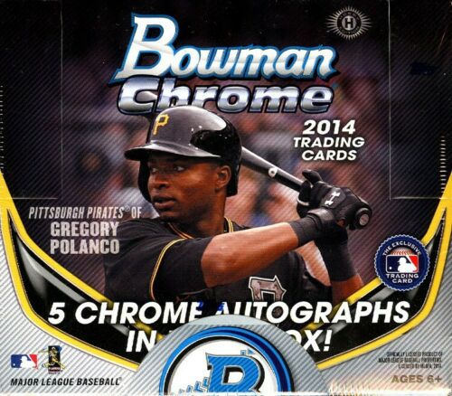 2014 Bowman Chrome BB Jumbo 12 Spot Random Pack