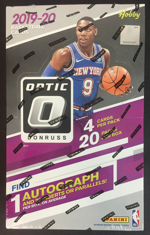 2019 Donruss Optic Basketball Hobby Box 20 Spot Random Pack