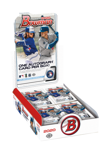 2020 Bowman Baseball Hobby Box 24 Spot Random Pack