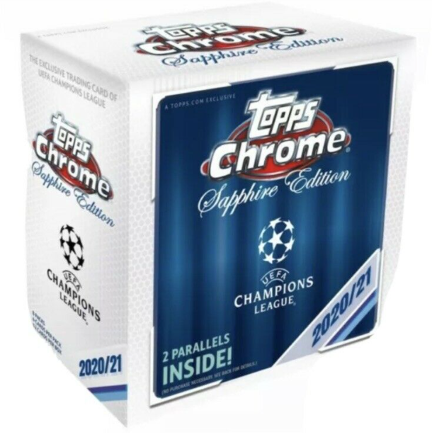 2020 Topps Chrome Sapphire UEFA Soccer Box 32 Spot Random Card