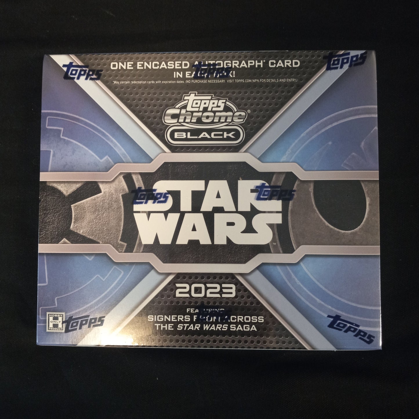 2023 Topps Star Wars Chrome Black Hobby Box 4 Spot Random Card