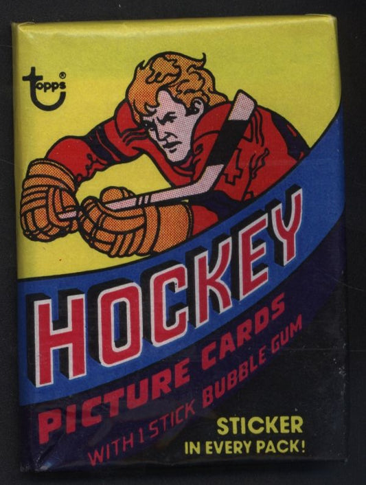 1978 Topps Hockey Wax Pack Personal