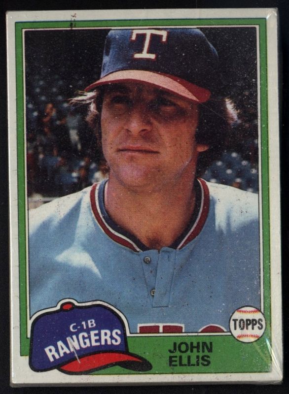 1981 Topps Baseball Cello Pack 12 Spot Random Card