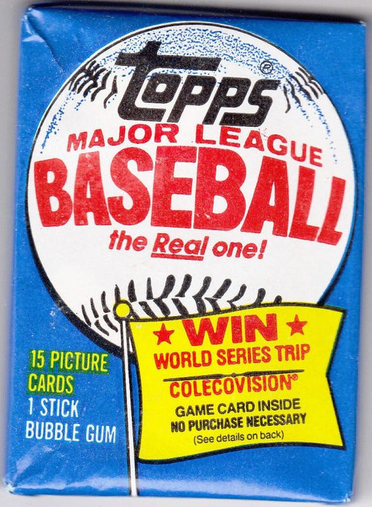 1983 Topps Baseball Wax Pack PERSONAL