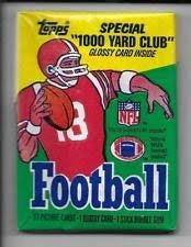 1986 Topps Football Personal Wax Pack