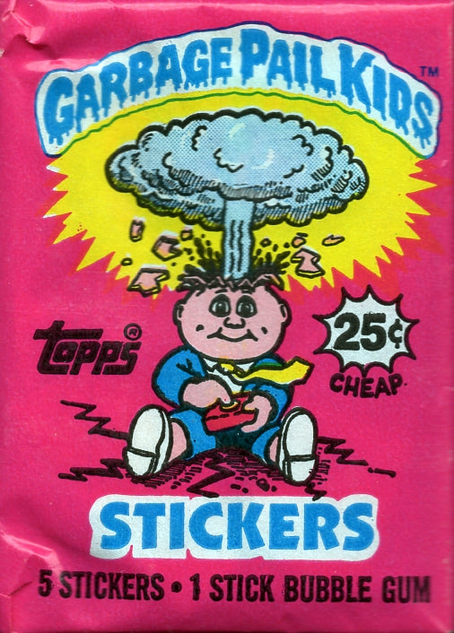 1985 Topps Garbage Pail Kids 1st Series Wax Pack 5 Spot Random Card