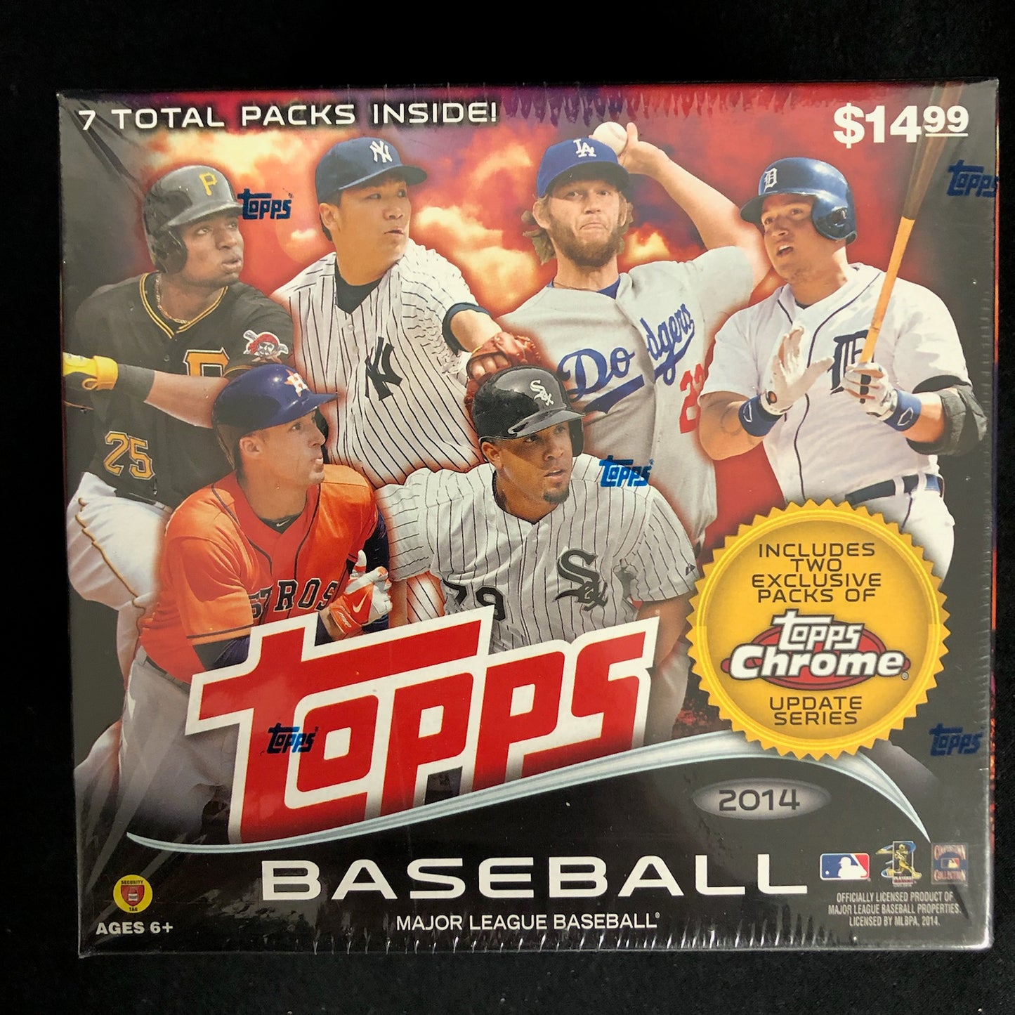 2014 Topps Baseball Update Mega Box 7 Spot Random Pack